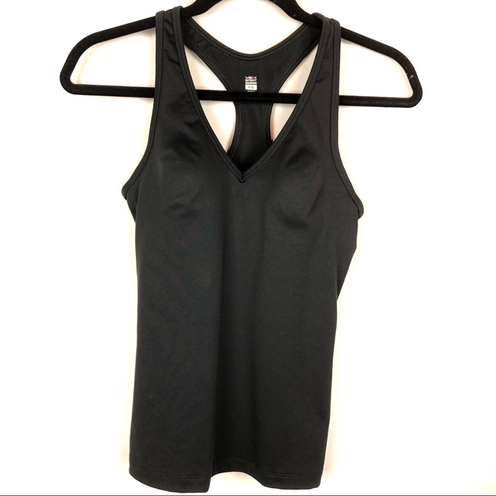 Victoria’s Secret raceback  build-in bra top XS